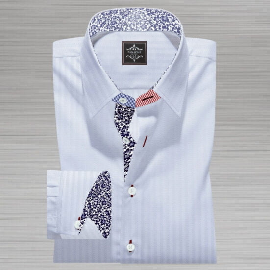 Beige Linen Shirt Custom Made Option | Panache Bespoke | Mens Dress ...