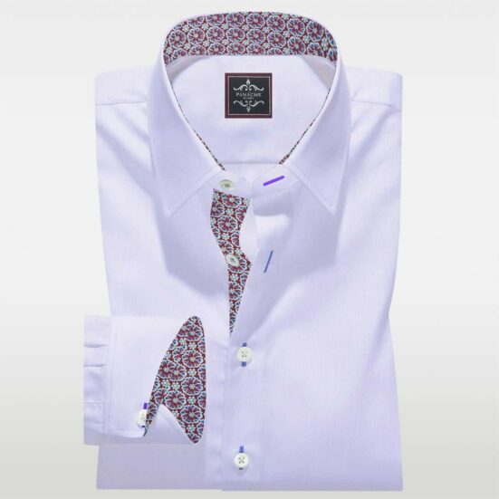 Men's Custom Dress Shirt | Fashion Double Collar | Button Down Shirts ...