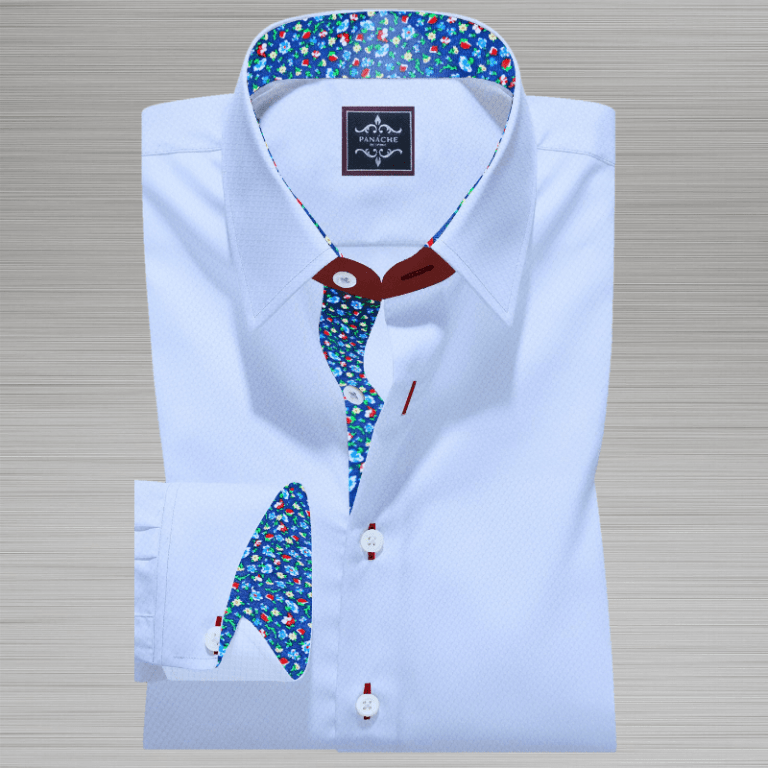White Custom Made Royal Oxford Shirt | Panache Bespoke Outstanding 5 ...