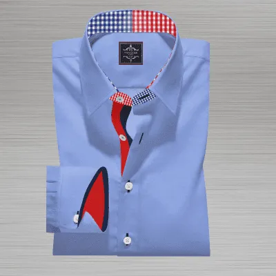Light Blue Broadcloth Shirt
