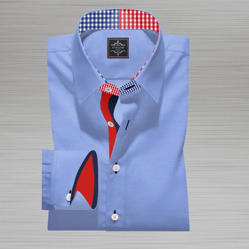 Light Blue Broadcloth Shirt