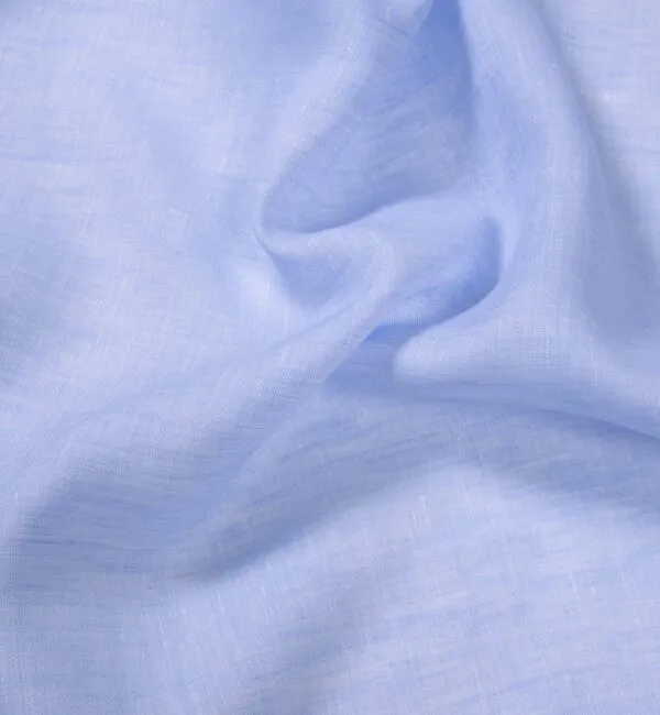 Light Blue Linen casual shirt