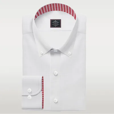 Button Down White Mens Dress Shirts