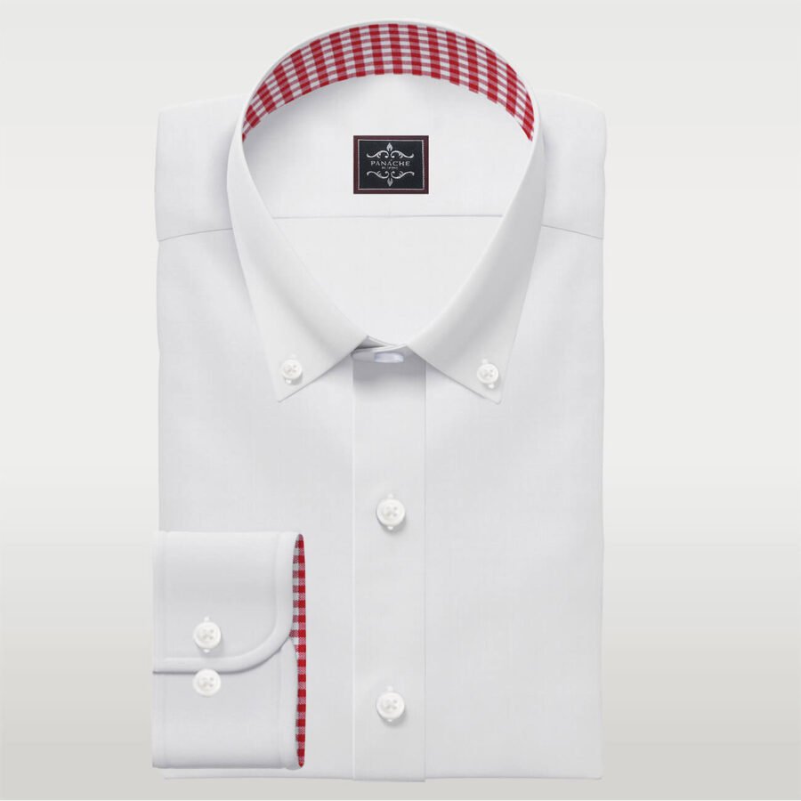 Button Down White Mens Dress Shirts