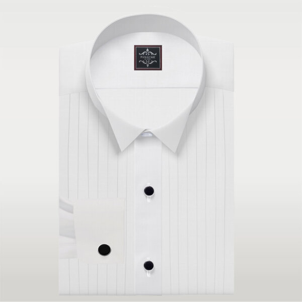 white broadcloth dress shirt