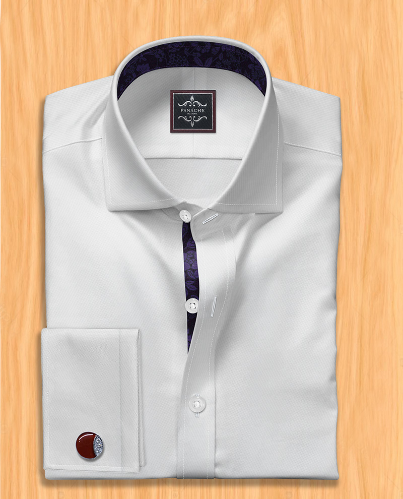 Luxury white Shirt Mens white business shirt mens white dress shirt