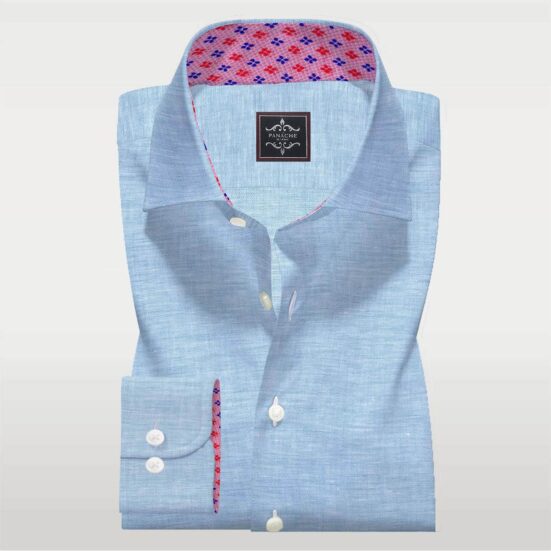 Men's Custom Dress Shirt | Fashion Double Collar | Button Down Shirts ...