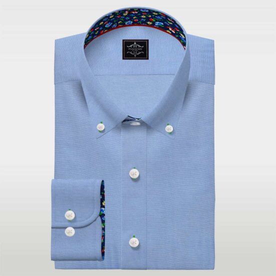 Light Blue Shirt / Mens Blue ButtonUp Shirt