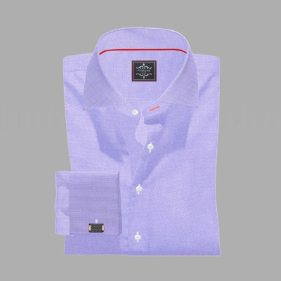 Pin Collar Shirts | Mens Dress Shirts | Light Blue Pin Collar Shirt ...