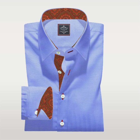 Light Blue Custom-Made Shirt