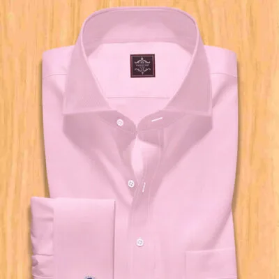 Pink Dress Shirt Black Suit