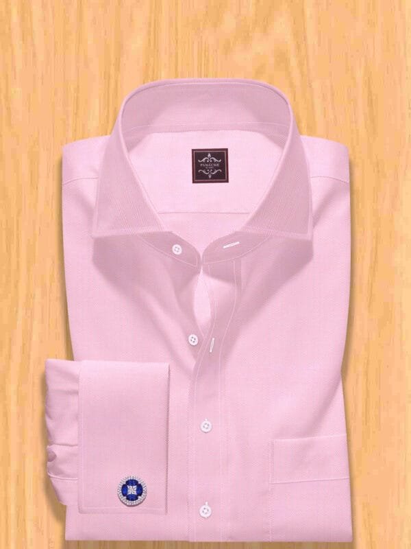 Pink Dress Shirt Black Suit