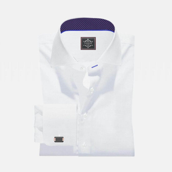 Custom Made Shirts Luxury 1 White @Panache Bespoke Tailor Made Shirt