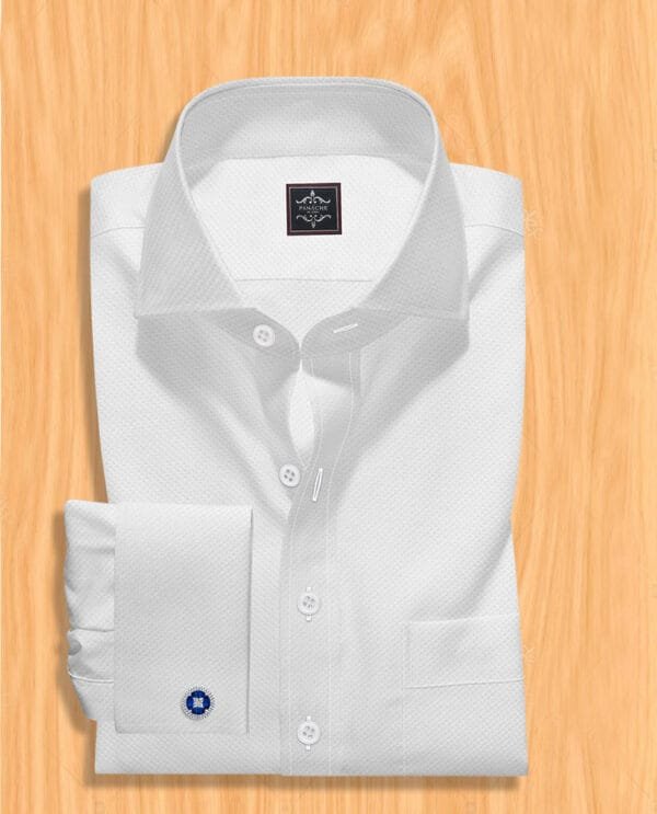 Luxury White Royal Oxford Shirt