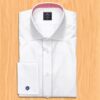 Luxury White Twill Shirt