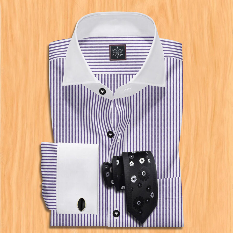 Lilac Oxford Formal Shirt