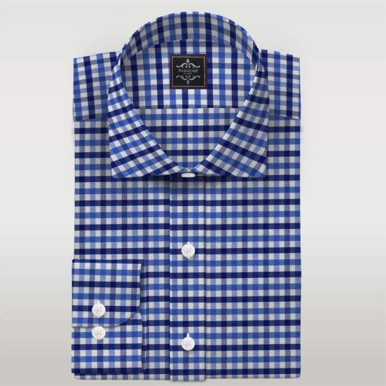 Multi Color Check Poplin Custom Made Shirt Mens Custom Dress Online Shirts