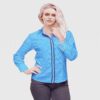 Cyan Color Lady Shirt