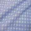 Blue Self Small Check Houndstooth Shirt