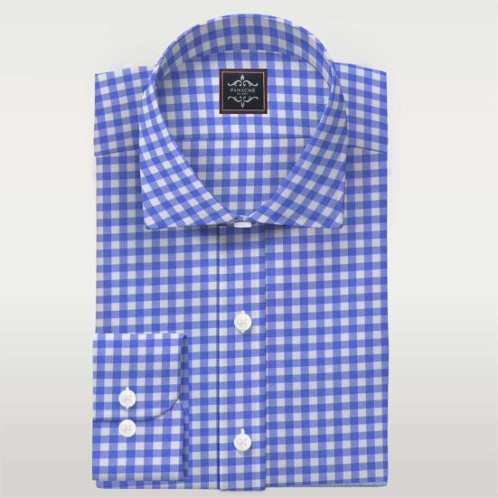 Custom Made Shirts Blue Oxford