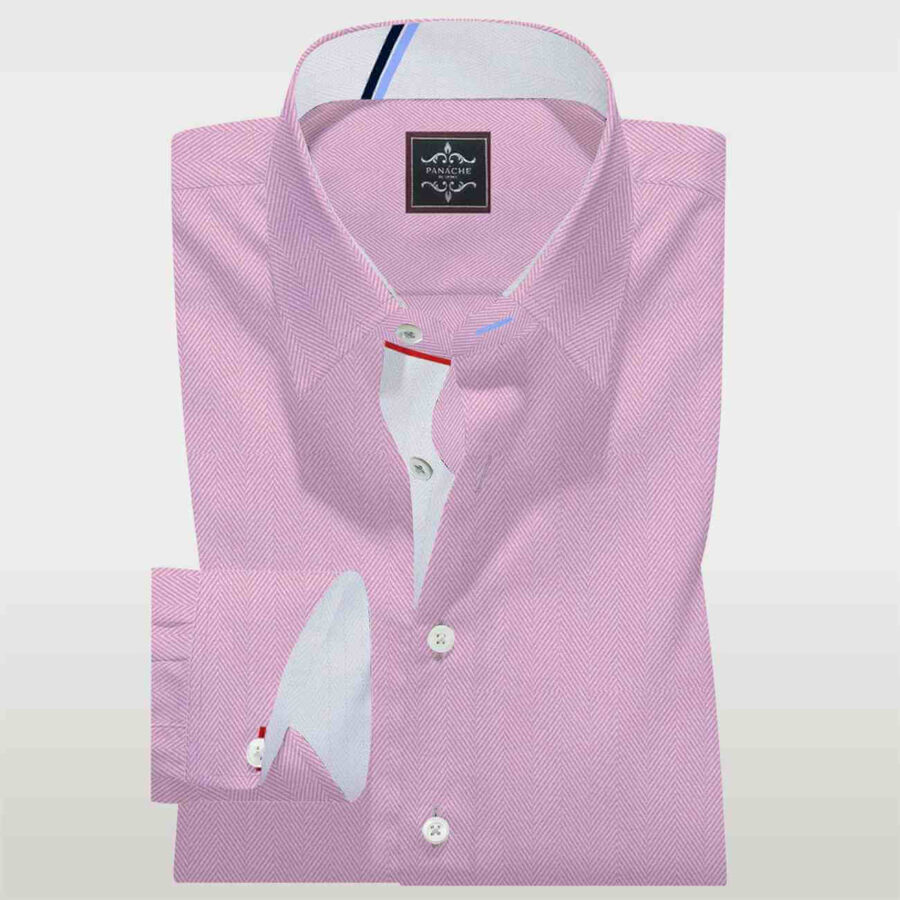 Royal Pink Custom Made Shirt