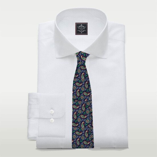 White Royal Oxford Luxury Shirt | Dress Shirts | Mens Clothing 1