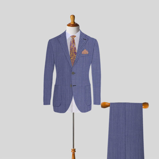 Light Blue Mens Suit