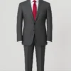 Mens dark grey suit