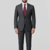 Mens dark grey suit