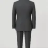 Mens dark grey suit