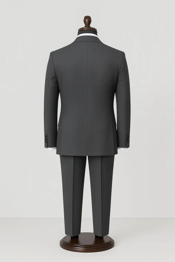 Mens dark grey suit