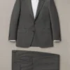 Mens dark grey suit