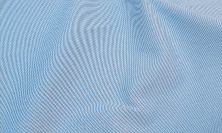 Light Blue Small Houndstooth | Mens Dress Shirts |soft Feel And Luxury 1