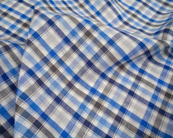 Plaid Linen Shirt |Purtuese 100% Linen Mens Dress Shirts |soft Feel And ...