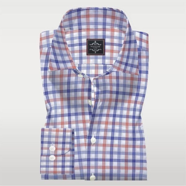 multy check shirt