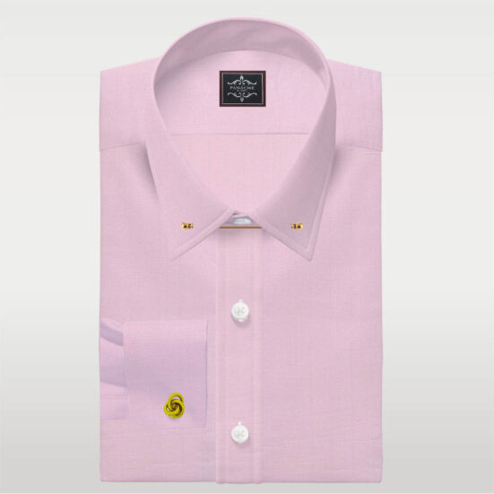 Pink Pin Collar shirt