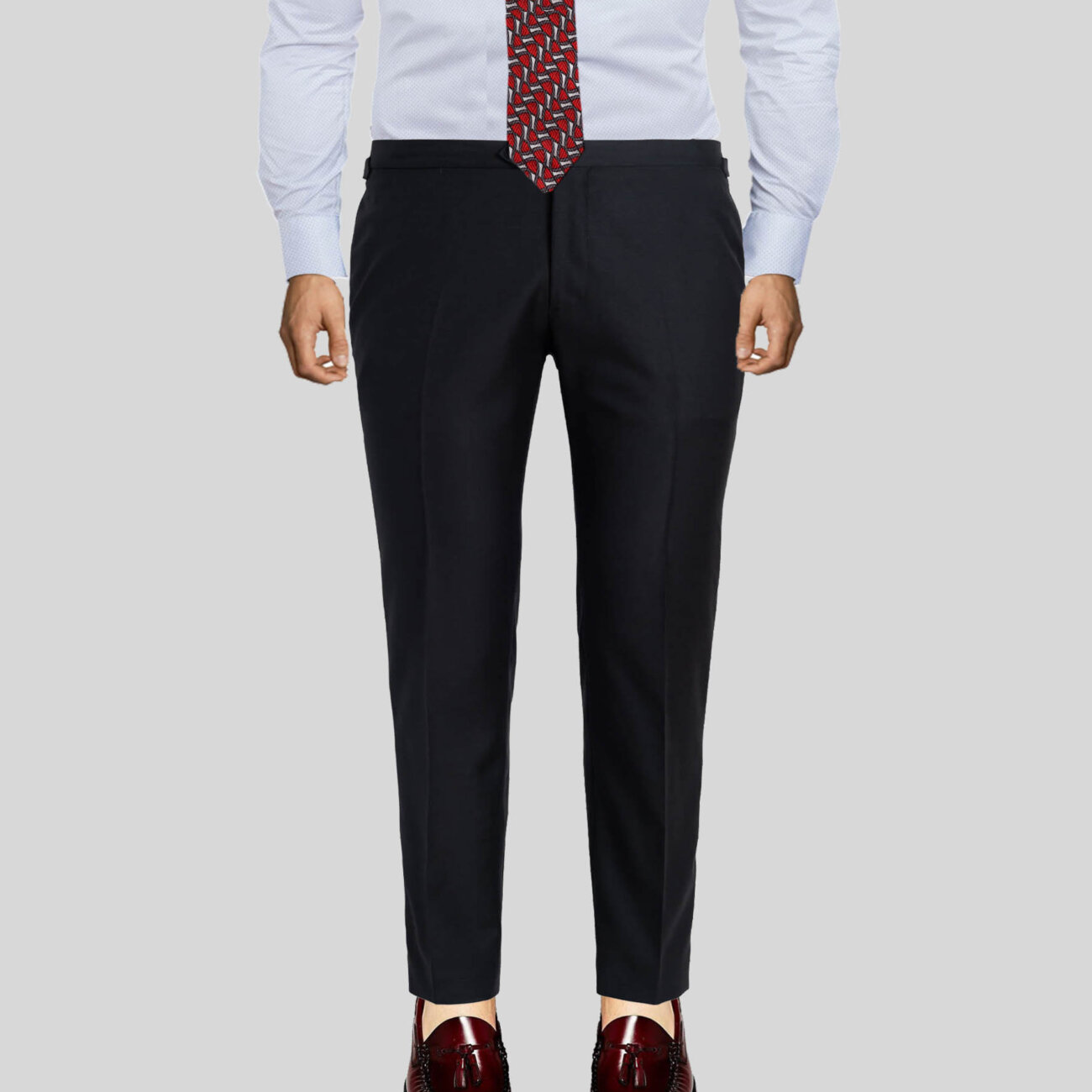 Fashion Business Stretch Suit Pants Man Luxury Brand Casual Pants Men  Straight Slim Fit Formal Pants Male… | Mens pants casual, Slim fit formal  pants, Fashion pants