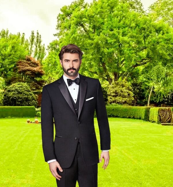 Black Tuxedo Suit Vitale Barberis