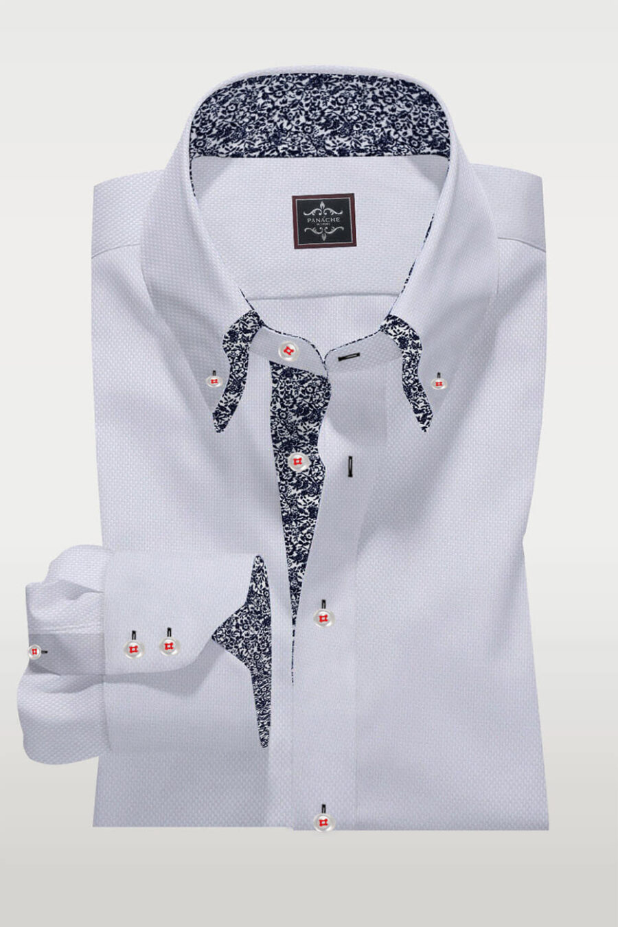 Fashion Mens Dress Shirts | Dubble Collar Button Down Shirts | Mens ...
