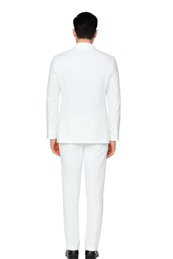 White Linen Suit for Men