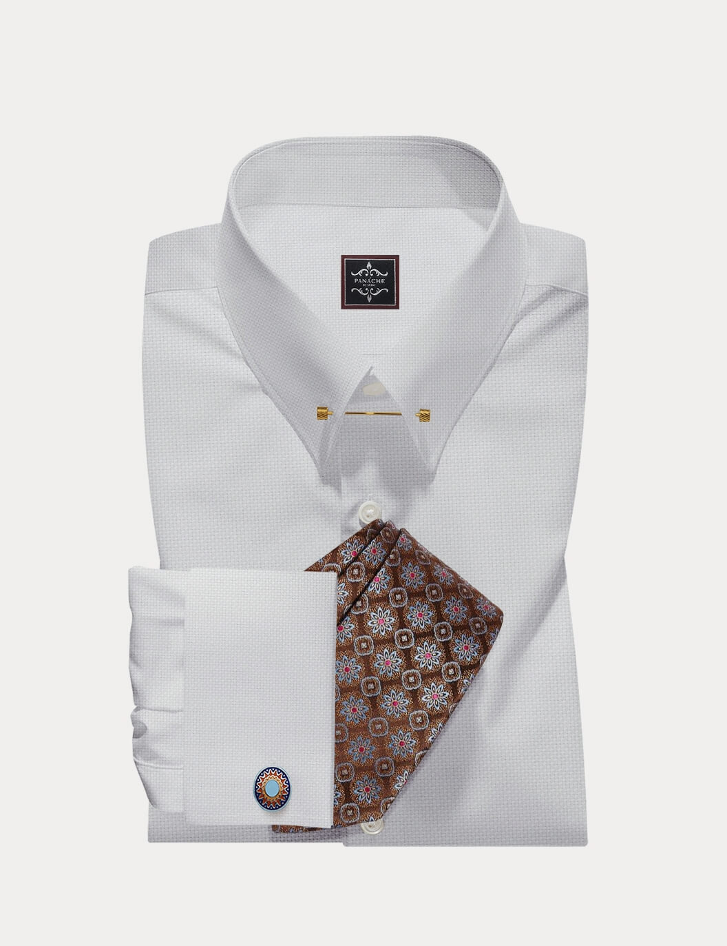 Men dress shirt | Pin Collar shirt | Bespoke shirts | White dress shirt