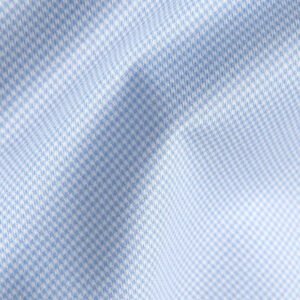 Light Blue Houndstooth Fabric