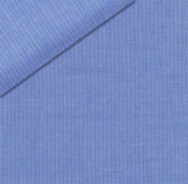 Light Blue Micro Herringbone