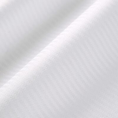 White Micro Royal Herringbone