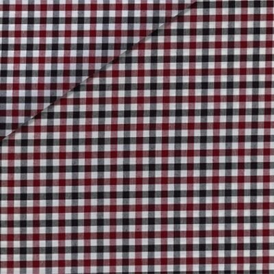 Multi Check Poplin Fabric