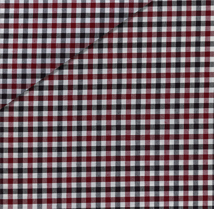 Multi Check Poplin Fabric