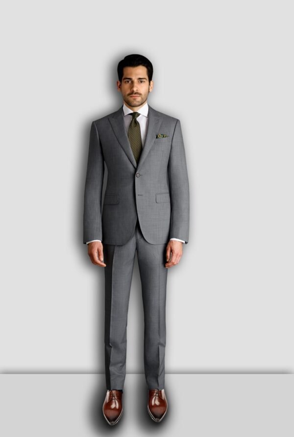 Grey Mens custom suit