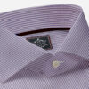 Mens Dress Shirt Light Purple Striped | Mens Stripes dress shirts - Image 2