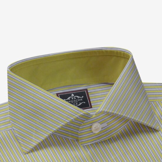 Yellow Stripes Men's Shirt