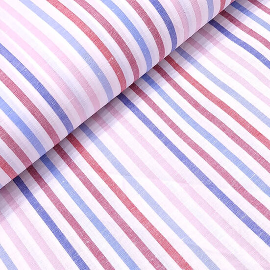 Multi-Stripes Custom Linen Shirt